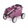 Bayer Chic 2000-660–62 Skipper, Petit Chariot pour Peluches, poupées et Jouets, Jean, Rose