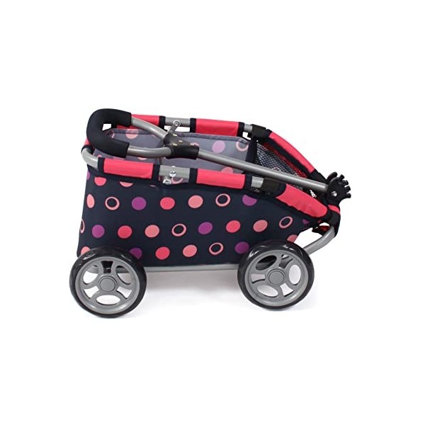 Bayer Chic 2000 - Chariot de Traction Skipper, Petit Chariot pour Peluches, poupées et Jouets, Corallo, 660-20