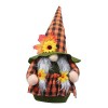 Gadpiparty 3 Pcs Poupée De Tournesol Action De Grâces Scandinave Tomte Figurines De GNOME Suédois Figurine De Poupée Naine Dé
