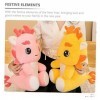 ibasenice Jouets Jaune Décor Dragon Animal en Peluche Dragon Poupée Jouet Dragon en Peluche Jouet Dragon en Peluche Poupée An