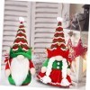 Didiseaon 4 Pièces Poupée Elfe Adorable Décor De GNOME Gnomes Tomte Suédois Ornement De Poupée De Noël Poupées De GNOME De No