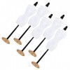 ibasenice 10 Pcs Modèle Stand Poupée Modèle Tissu Stand Mannequin pour Vêtements De Poupée Poupée Tissu Présentoir Robe Forme