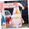 ABOOFAN 3 Pièces Licorne Rudolph Fenêtre GNOME Poupée GNOME Poupée Décor De Printemps Saint Valentin Gnomes Poupée GNOME Déco