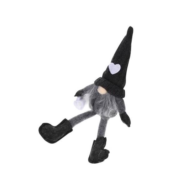 Abaodam 4 Pièces Poupée sans Visage Ornement GNOME Poupées en Peluche sans Visage Ornement De Père Noël Ornement du Souvenir 