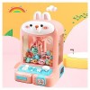 Alacritua Machine à Griffes Machine à Pince avec 30 Peluches,10 Gashapons Machine Attrape Bonbon Clip De Poupée pour Fille po