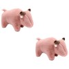 ibasenice 2 Pièces en Peluche Enfants Oreillers Ensemble De Jeu Kidcraft Animaux en Peluche Oreiller pour Enfants Chiens en P