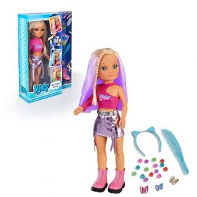 Nancy - Hair Colour Challenge - Les Cheveux de la Poupée changent de Couleur | Jusquà 5 Nuances différentes, avec Un Peigne 