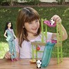 Barbie Coffret Barbie Le Sanctuaire des Pandas avec poupée Barbie vétérinaire, 2 pandas avec changement de couleur et plus de