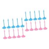 ibasenice 40 Pcs Poupée Stand Stands pour LAffichage Poupée Accessoires Figurine Présentoir Figurines Stand Poupée Présentoi