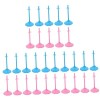 ibasenice 40 Pcs Poupée Stand Stands pour LAffichage Poupée Accessoires Figurine Présentoir Figurines Stand Poupée Présentoi