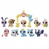 Littlest Pet Shop Sparkle Spectacular Collection Pack Toy, Includes 10 Glitter Pets, Ages 4 and Up