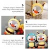 Toyvian 3 Pièces Peluche Pingouin Peluche en Peluche Coussin Animal en Peluche Poupée en Peluche pour Enfants Oreillers Doux 