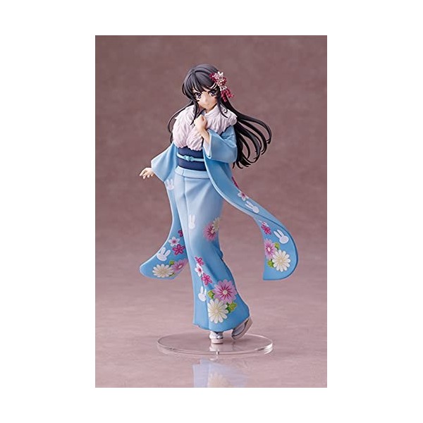 NATSYSTEMS Chiffre danime -Sakurajima Mai- 1/7 Kimono Ver. Jolie poupée Modèle Décor Personnage Comique Collection de Statue