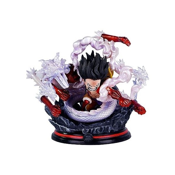 KAMFX Chiffre danime Une pièce Monkey D. Luffy Figurine Statuette en PVC Jouet de Collection Collection Décoration Poupée de