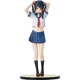 NEWLIA Ecchi Figure Personnage Original -Sailor Fuku No Mannaka- Anime Figure Vêtements Amovible Statue Jouet Modèle Collecti