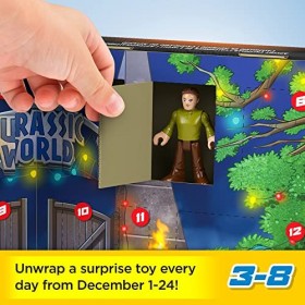 Mattel Fisher-Price Imaginext Jurassic World Calendrier de lAvent