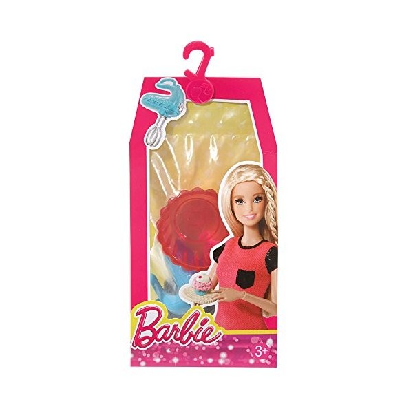 Barbie CFB52 Kit daccessoires pour Cupcakes