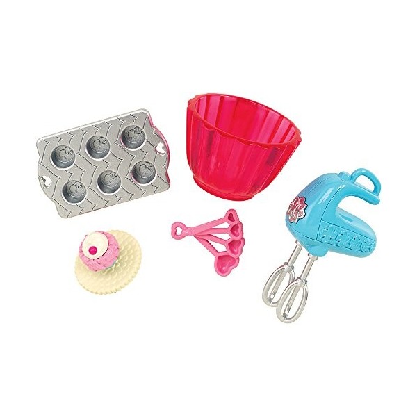 Barbie CFB52 Kit daccessoires pour Cupcakes