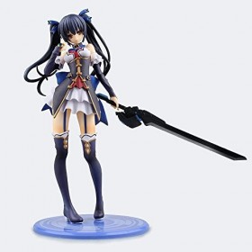 Gexrei Hyperdimension Neptunia - Noire 1/8 Figurine danime/Figurine daction/Figurine Ecchi/Belle Fille/PVC/Jouets pour Adul