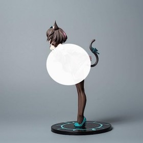 NATSYSTEMS Chiffre danime Figurine Ecchi Personnage Original Mauve 1/6 Figurine Modèle de Personnage danime Statuette en PV