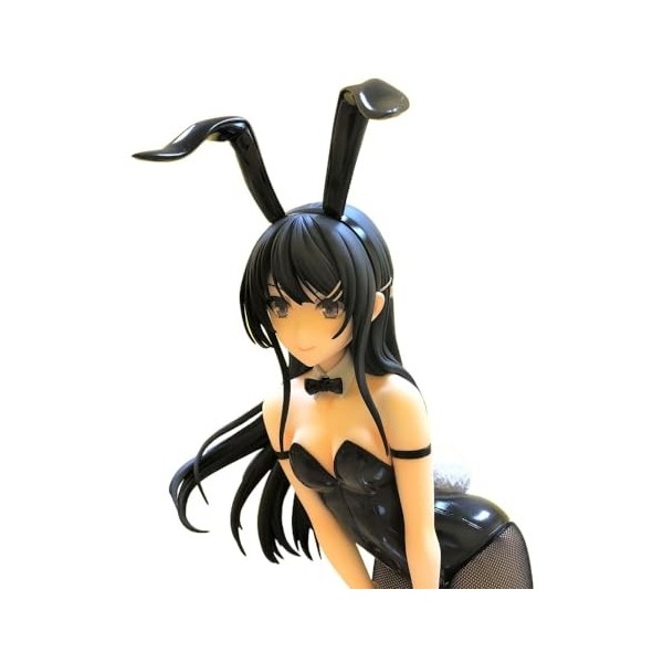 NEWLIA Figurine danime Ecchi -Sakurajima Mai-Lapin Ver. Figurines daction Objets de Collection animés Modèle de Personnage 