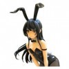 NEWLIA Figurine danime Ecchi -Sakurajima Mai-Lapin Ver. Figurines daction Objets de Collection animés Modèle de Personnage 