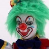 MRXFN Ornements de Bureau de Voiture Poupée Clown en Porcelaine de 18 cm avec Belle Tenue et Ceic, Cadeau