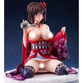BOANUT Figurine Ecchi Figurine Waifu Figurine Anime Statues Kimono VER. Modèle Figure Jouet Anime Anime Personnage Statues PV