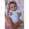 Lonian Reborn Dolls 19 Pouces Réaliste Bébé Nouveau-Né Poupée avec Corps Souple Réaliste Bébé Poupées Qui A Lair Réel avec S