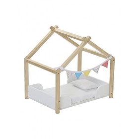 Vertbaudet VERTBAUDETLit cabane Poupon en boismulticoloreTU