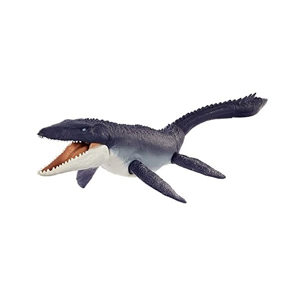 Jurassic World Mosasaure Protecteur des Océans, figurine dinosaure, jouet pour enfant dès 4 ans, HHJ15