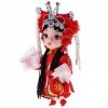 Délicieusement Doll Opéra de Pékin Figures poupées Statue Chinoise Traditionnelle culturelle Soie Collection Décoration - Bri