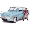 Jada Modèle DieCast Ford Anglia avec Figurine en Métal Harry Potter échelle 1:24