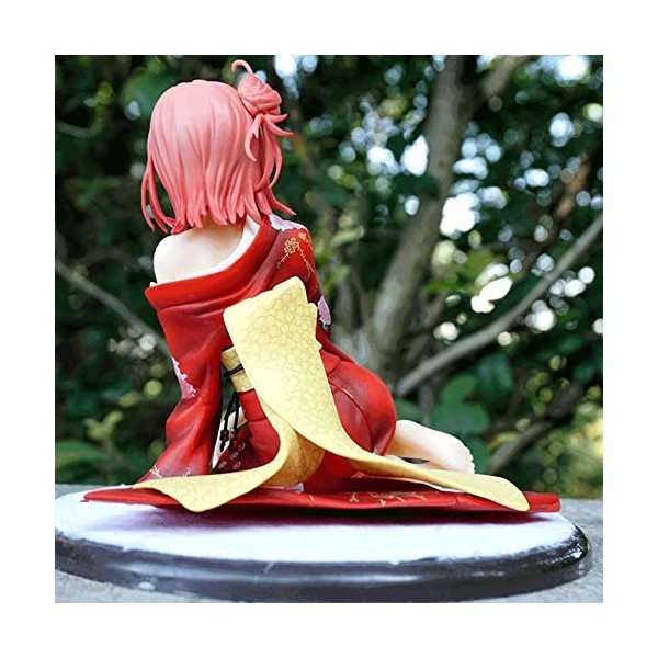 RIZWELLA 1/6 Kimono Ver. -Yuigahama Yui- Personnages Anime Poupée Complète Statue De Dessin Animé Mignon Poupée Otaku Collect
