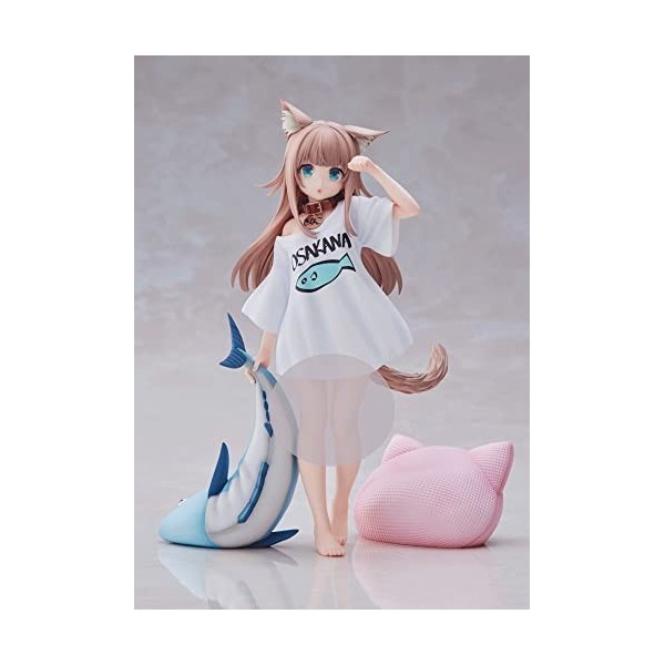 SOPTEC ECCHI Figure-My Cat is A Kawaii Girl 1/6-1/6-Anime Statue/Adult Pretty Girl/Collection Model/Peint Character Model/Dol