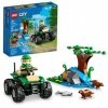 LEGO City ATV and Otter Habitat, 60394 Voiture tout-terrain pour enfants à partir de 5 ans, jeu danimaux avec figurines de f