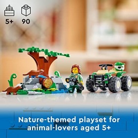 LEGO City ATV and Otter Habitat, 60394 Voiture tout-terrain pour enfants à partir de 5 ans, jeu danimaux avec figurines de f