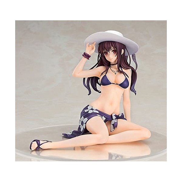 IMMANANT Chiffre danime Figurine ECCHI - Maillot de bain Utaha Kasumigaoka Ver. Figurine complète 1/7 Modèle de personnage d