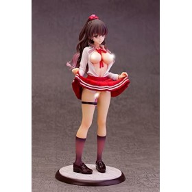 IMMANANT Statue de Fille de Figure danime Sara Hatano 1/6 Figurine Complète Figurine Ecchi Jolie Fille Jouet/poupée/Cadeau A