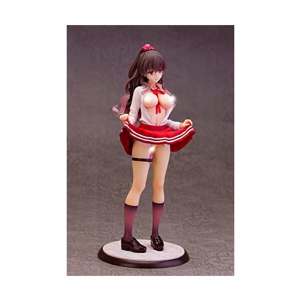 IMMANANT Statue de Fille de Figure danime Sara Hatano 1/6 Figurine Complète Figurine Ecchi Jolie Fille Jouet/poupée/Cadeau A