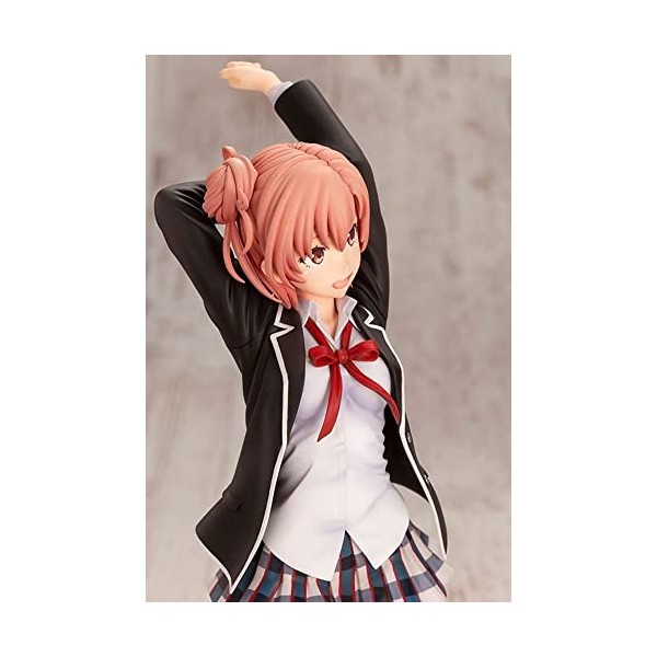 IMMANANT Anime Figure Yui Yuigahama 1/8 Figure Complète Ecchi Figure Mignon Personnage De Dessin Animé Statue Collection Cade