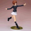 RIZWELLA Personnages danime - Nishisumi Miho - 1/8 Ver. Statue de Personnage de Dessin animé Mignon poupée dodue modèle Otak