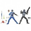 Power Rangers Lightning Collection - Pack de 2 Figurines S.P.D. Squad B Blue Ranger et Squad A Blue Ranger de 15 cm