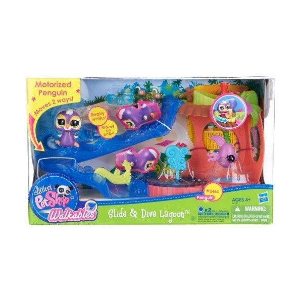 Hasbro Littlest Pet Shop Slide and Dive Lagoon Playset by