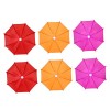 Vaguelly 18 Pcs Mini Jouet Parapluie Accessoires De Poupée Mini Jouets pour Enfants Décor Rétro Enfants Parapluie Mignon Para