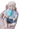 15cm Mini Reborn Baby Dolls Silicone Full Body, Poupées réalistes en silicone qui ont lair réelles, Poupées en silicone pour