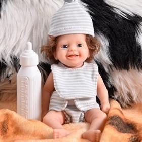 Fly Free Poupées | Poupée Nouveau-né Fille - Poupée Nouveau-née, poupée Nouveau-née réaliste, 8 Pouces, Un Joli Cadeau pour G