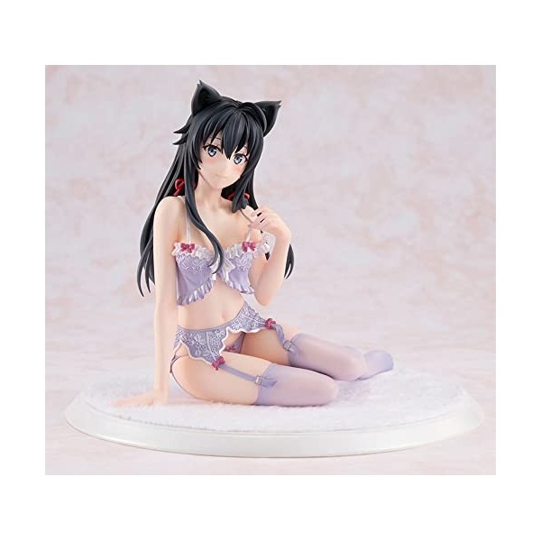 NATSYSTEMS Chiffre danime -Yukino Yukinoshita- Lingerie Ver. Figurine complète 1/7 Figurine Ecchi Jolie poupée Décoration de