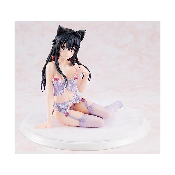 NATSYSTEMS Chiffre danime -Yukino Yukinoshita- Lingerie Ver. Figurine complète 1/7 Figurine Ecchi Jolie poupée Décoration de