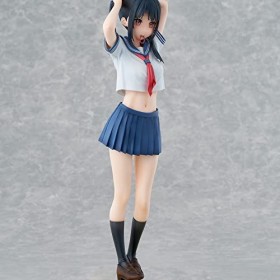 PIELUS Figurine Ecchi Sailor Fuku No Mannaka Figurine Complète Figure danime Fille Statue Jouet Vêtements Amovibles Décor de